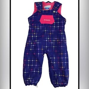 Columbia Snowslope Insulated Ski Bib 24 Months Sleeveless Overall Omni-Shield